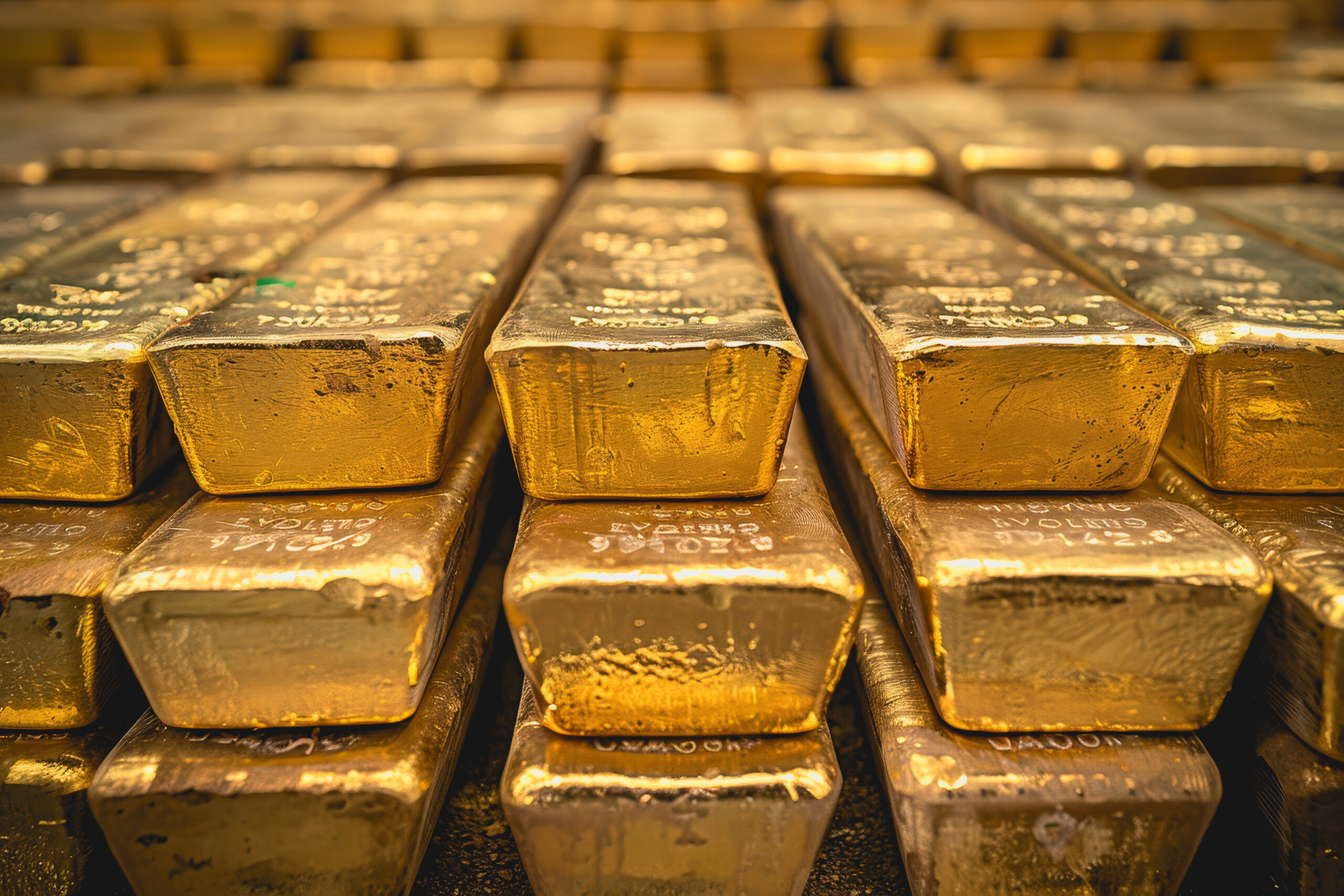 business market setting, symbolizing financial gold stock and gl