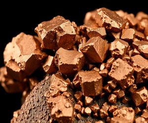 pile chocolate with black background with white background